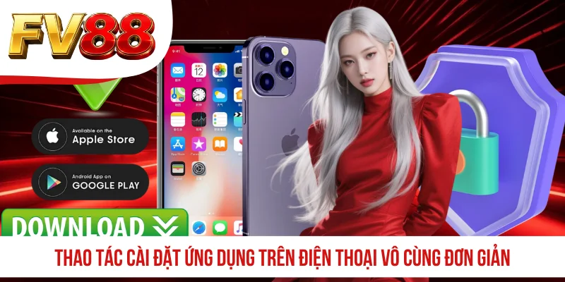 Thao tác cài đặt ứng dụng trên điện thoại vô cùng đơn giản